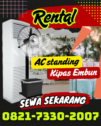 JASA SEWA KIPAS DAN AC FLOOR STANDING